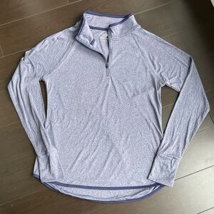 BRAND NEW Heather Blue Women’s Athletic Performance Quarter-Zip Pullover